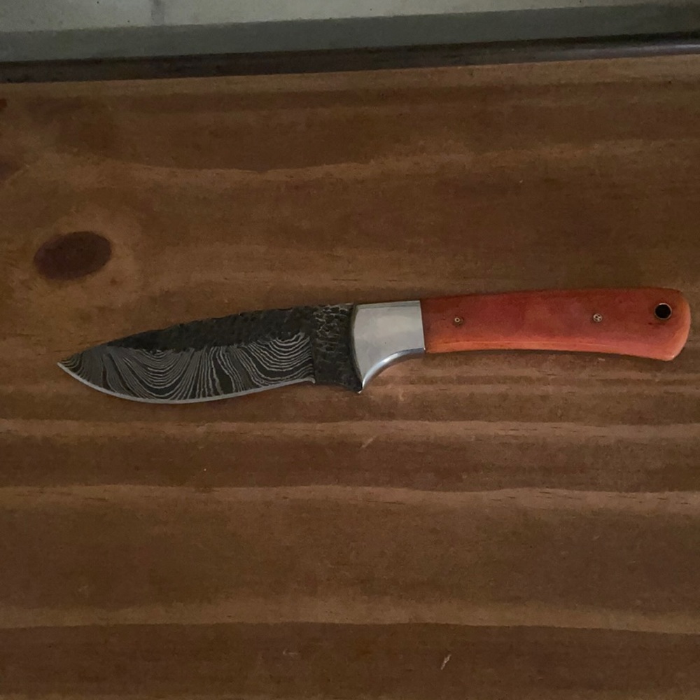 Custom Rafter T Forge camp/field knife